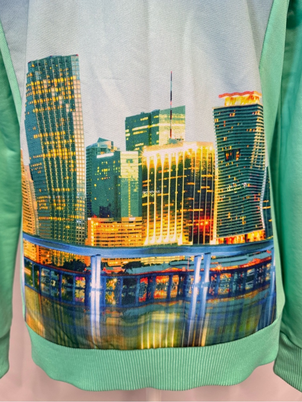 Adidas Originals Miami Print Europa Track Jacket S - Picture 7 of 17